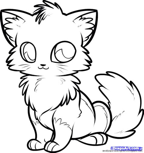 Draw the cat's face in a typical anime style with bigger than normal eyes and. Anime Baby Drawing at GetDrawings | Free download