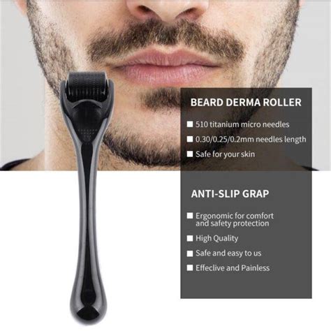 Darsonval Drs 540 Beard Derma Roller Titanium For Hair Growth
