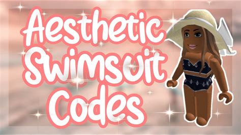 Roblox Catalog Codes For Swimsuits