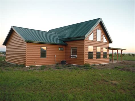 All plans made of eastern white cedar and northern white pine. steel log siding New Mexico - Tru Log Siding