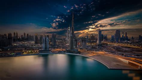 Hd Wallpaper City Dubai Arabic Dream Burj Khalifa United