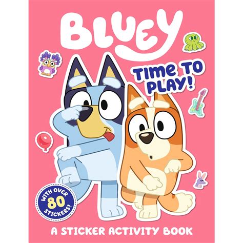 Bluey Time To Play A Sticker Activity Book Big W