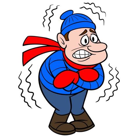 Man Shivering Illustrations Royalty Free Vector Graphics And Clip Art