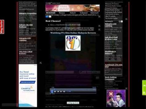 Click the tv logo to play. TV Malaysia - Online Tv Malaysia - YouTube