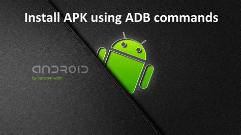 Install Application Using Adb Commands Youtube