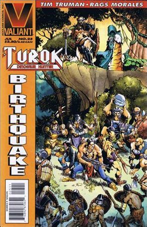 Turok Dinosaur Hunter 25 A Jul 1995 Comic Book By Valiant