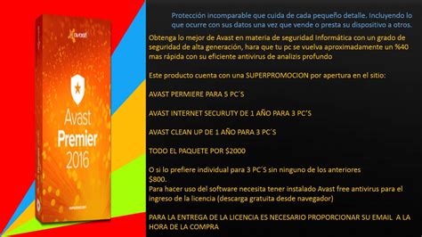 Avast offers modern antivirus for today's complex threats. Avast Antivirus. Diferentes Membresias - $ 650.00 en ...