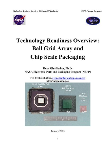 Ball Grid Array And Chip Scale Packaging Docslib