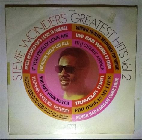 Stevie Wonder Greatest Hits Vol 2