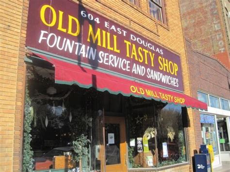 1710 s west st (1,289.36 mi) wichita, ks, ks 67213. The Old Mill Tasty Shop today. | Wichita, Best places to ...