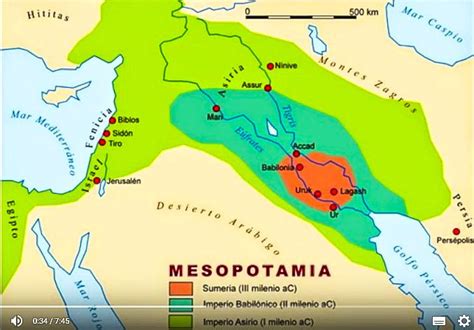 Mesopotamia Mapa