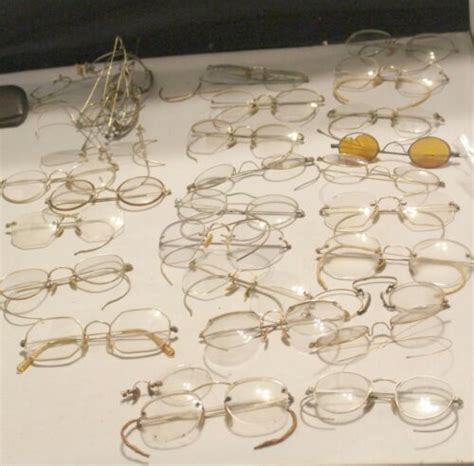 antique vintage eyeglasses spectacles lot gold filled scrap steampunk antique price guide