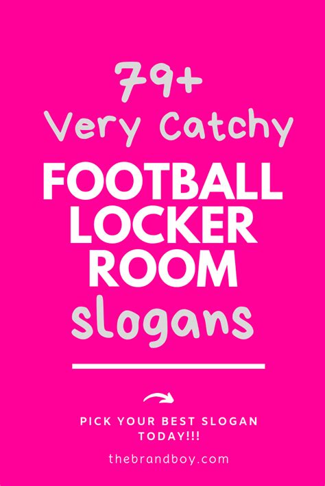 Best Football Locker Room Slogans Artofit