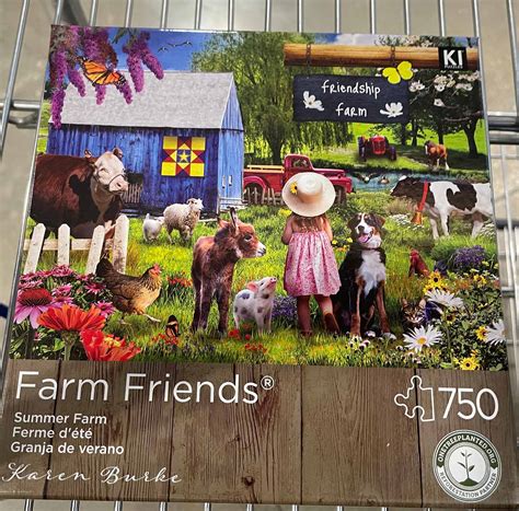 Summer Farm 750 Pieces Karmin International Puzzle Warehouse
