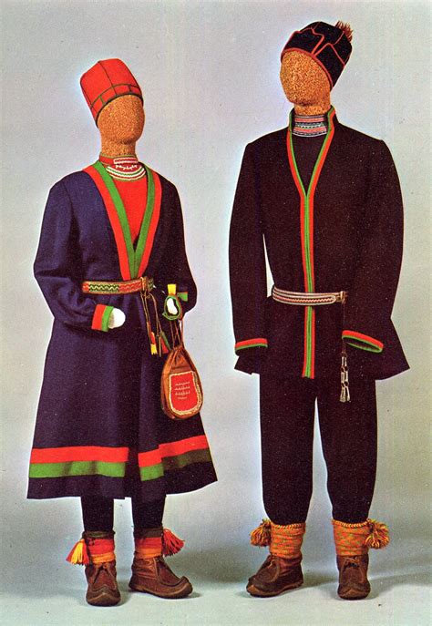 Folkcostumeandembroidery Overview Of Saami Costume