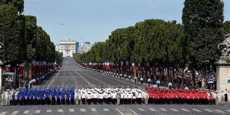 Défilé du 14 Juillet plus de 3 000 soldats sur les Champs Elysées