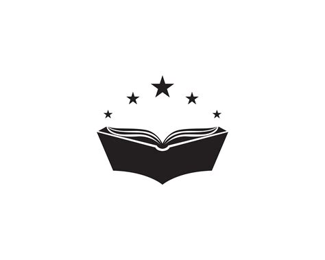 Livre de lecture logo et symboles modèle app icônes 578649 Art