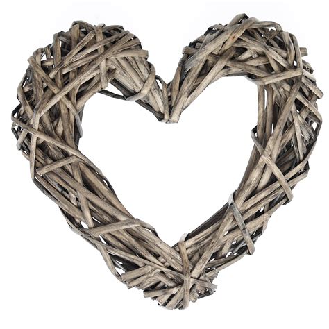 Check out our furniture and home furnishings! dotcomgiftshop HANDMADE WOVEN WICKER HEART DECORATION