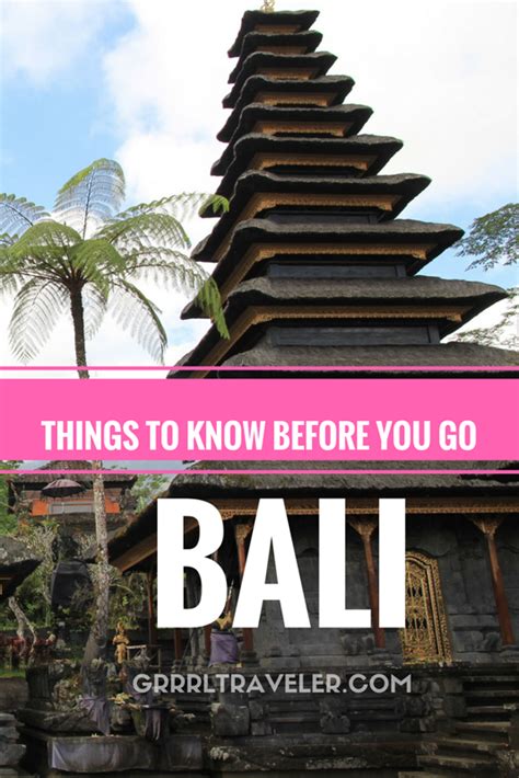 18 Things To Know Before You Go To Bali Grrrltraveler