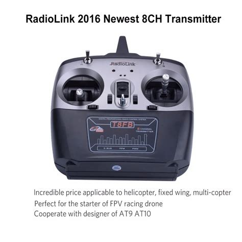 Radiolink T8fb 24ghz 8ch Transmitter R8ef Receiver Combo Remote