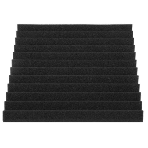 Bookishbunny 48 Packs Acoustic Foam Tiles Wall Record Studio Sound