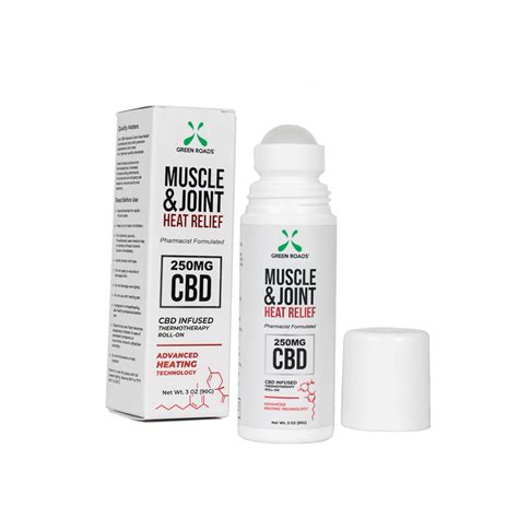 Green Roads Cbd 250mg Muscle And Joint Relief Roll On Cream Disc