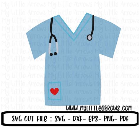 Scrub Svg Dxf Eps Png Files For Cutting Machines Cameo Or Etsy