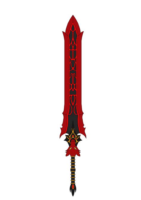 Crimson Wolf Sword By Enryuseigen On Deviantart