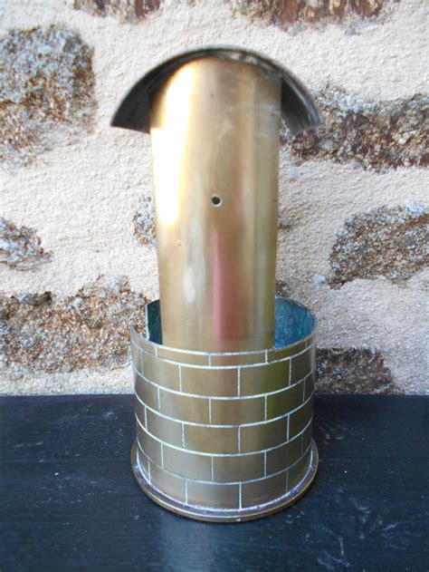 Ww2 Trench Art Brass Vase 105mm M14 Artillery Shell Casing Etsy