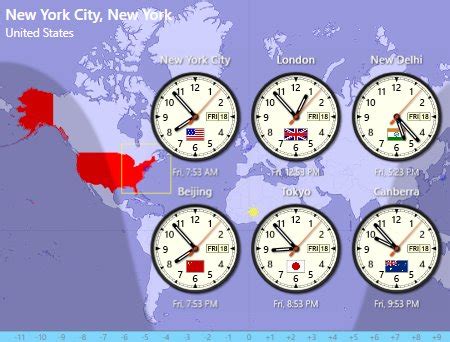 world clock with seconds - Only in Your Dreams