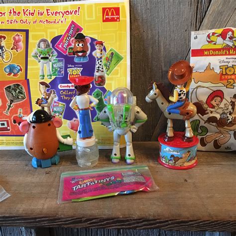 Toy Story 2 Candy Dispensers Mcdonalds Happy Meal Toys Action Etsy Ireland