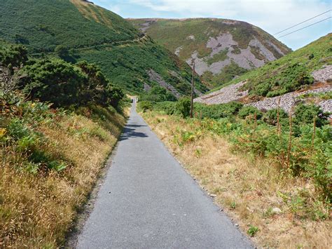 Photographs Of Glenthorne Beach To Foreland Point Devon England Road To The Lighthouse