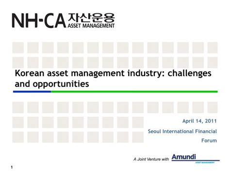 Ppt Korean Asset Management Industry Challenges And Opportunities