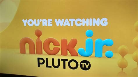 Nick Jr Pluto Tv Bumper Youtube