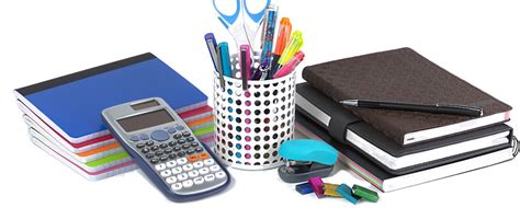 Download Office Supplies Stationery Material Images In Png Png Image