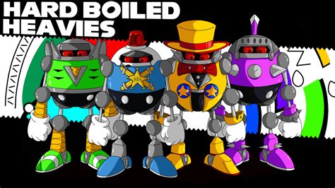 Classic Sonic Wallpaper Set 3 Hard Boiled Heavies By Kamicciolo On