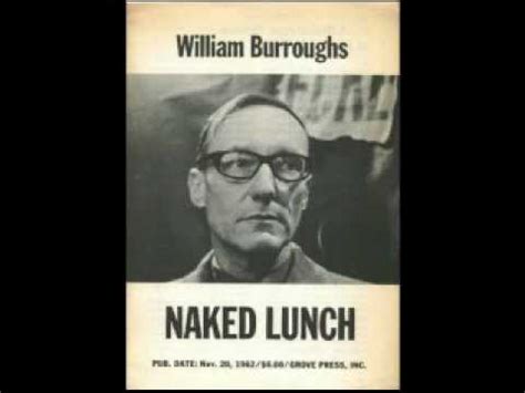 William Burroughs Naked Lunch Excerpt YouTube