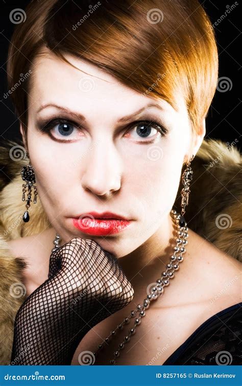 Glamour Woman Stock Image Image Of People Beauty Luxury 8257165