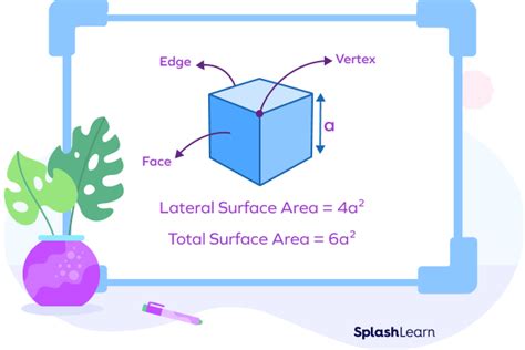 Surface Area Of A Cube Definition Formula Examples