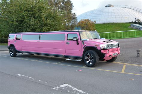 16 Seat Pink Hummer Limousine Hire Oxfordshire Oxford Limo Company