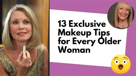 Makeup Tips For Older Women To Help You Get The Look You Want Youtube