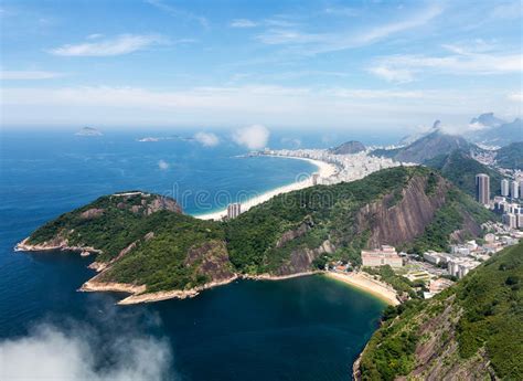 Harbor And Skyline Of Rio De Janeiro Brazil Royalty Free Stock Image