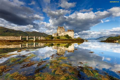 Pobierz wspaniałe darmowe zdjęcia o szkocki zamek. Tapety, zdjęcia - Szkocja, Zamek Eilean Donan Castle ...
