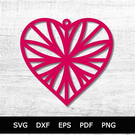 Valentine's Day Earrings SVG bundle Valentine Heart | Etsy