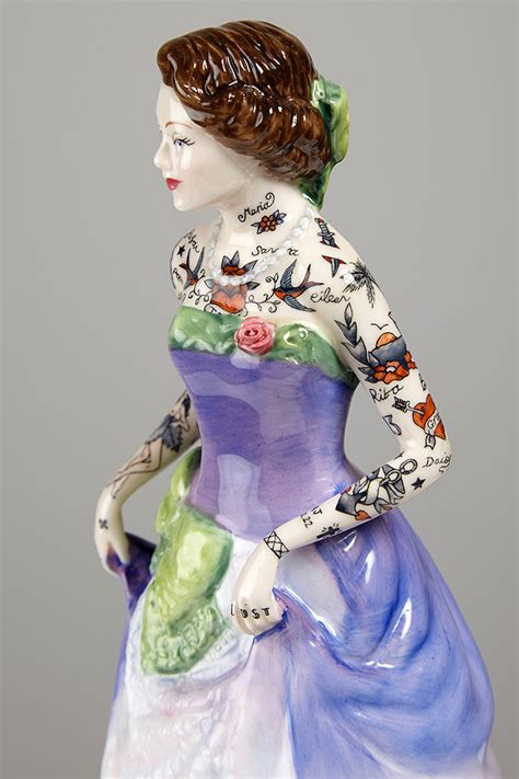 Tattooed Porcelain Dolls By Jessica Harrison Daily Design Inspiration