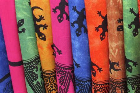 Shop our batik fabric today! Bali Batik Colors Three Photograph by Weston Images