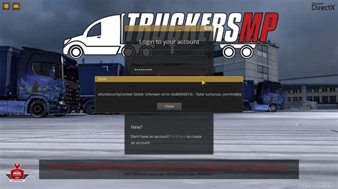 Error 0x80092013 Unsolved Topics Truckersmp Forum