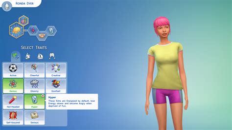 Mod The Sims Hyper Trait