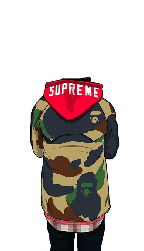 Cartoon Wearing Supreme Wallpapers Top Free Cartoon Wearing Supreme