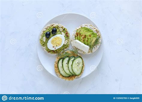 Tasty Selection Of Fresh Savory Appetizers Stock Image Image Of
